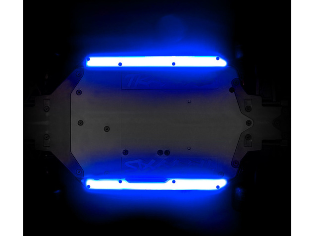 Traxxas LED podsvietenie šasi modré (pre 4-Tec 2.0, Drift)