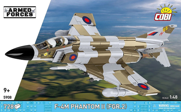 Cobi 5908 Armed Forces F-4F Phantom II, 1:48, 728 k