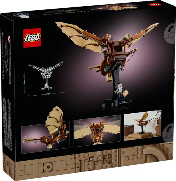 LEGO® Icons 10363 Lietajúci stroj Leonarda da Vinciho
