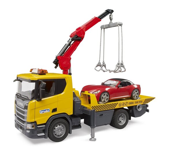 Bruder Scania Super 560R odťah s autom
