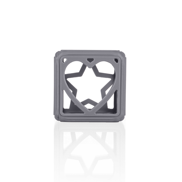Silikonski grizalo Square, Dove Grey