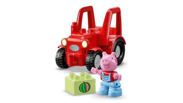 LEGO® DUPLO® Prasiatko Peppa 10468 Traktor a trh
