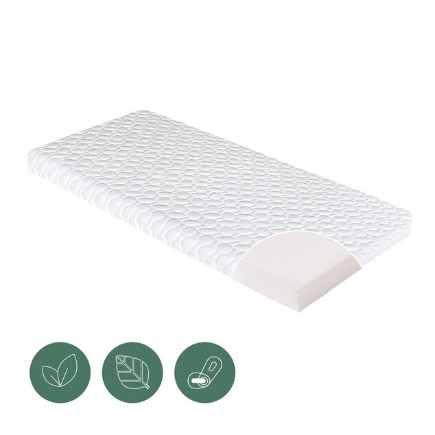 Materasso per lettino da attaccare Fresh 50x83x5 cm