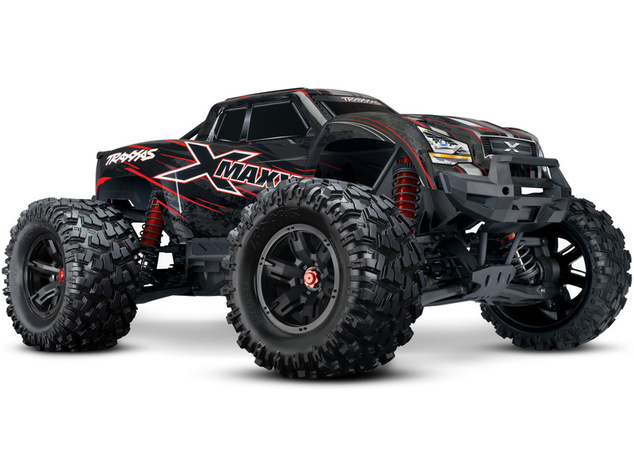 Traxxas X-Maxx 8S Belted 1:5 4WD RTR červený