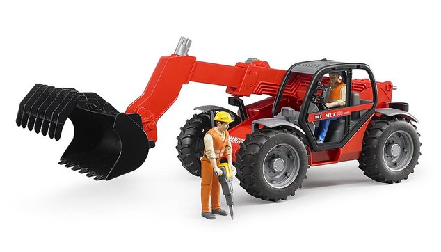 Bruder 02125 Manitou MLT 633 nakladač s teleskopickým ramenom