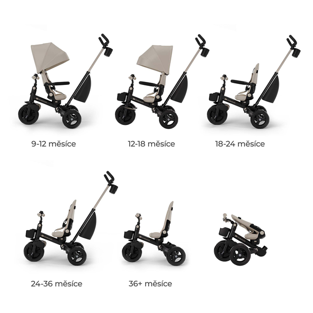 KINDERKRAFT Dreirad Aveo 2 Plus Beige