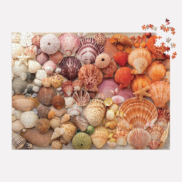 Galison Puzzle Sjajne školjke 1000 komada