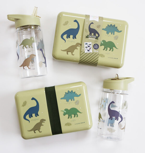 A Little Lovely Company - Trinkflasche - Dinosaurier