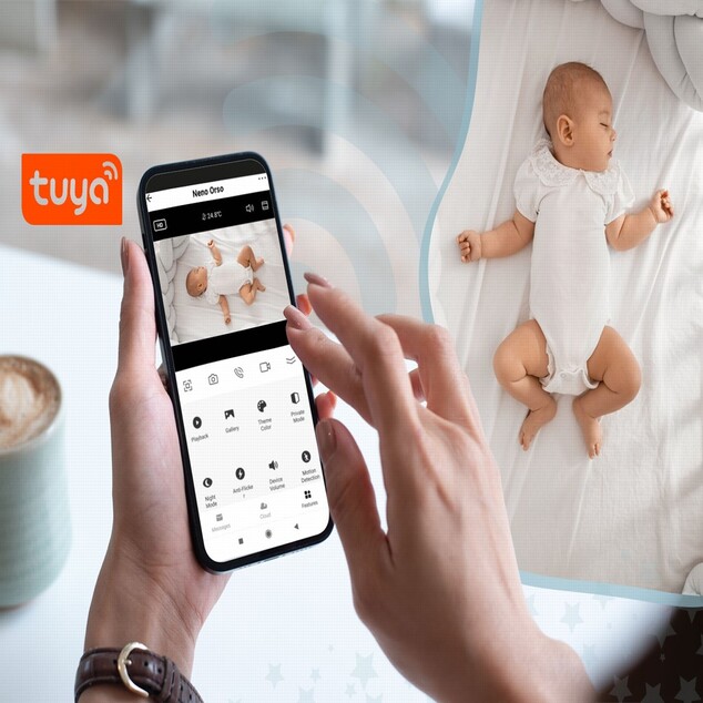 Neno Vigilabebés cámara infantil IP- WiFi Orso