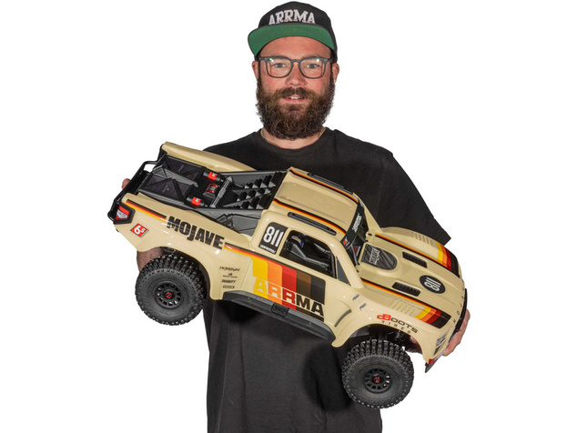 Arrma Mojave 6S BLX 1:7 4WD RTR beige