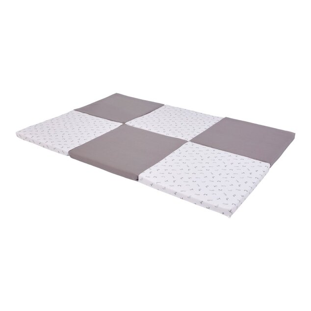 Tappetino da gioco pieghevole imbottito per bambini 5 in 1, Bunny