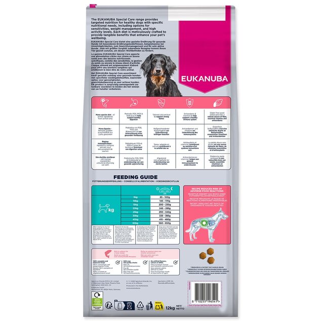 EUKANUBA Special Care Adult Mono Protein Lazac 12kg