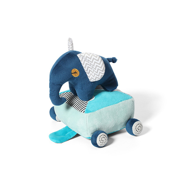 BABYONO Jouet éducatif Safari train 0m+