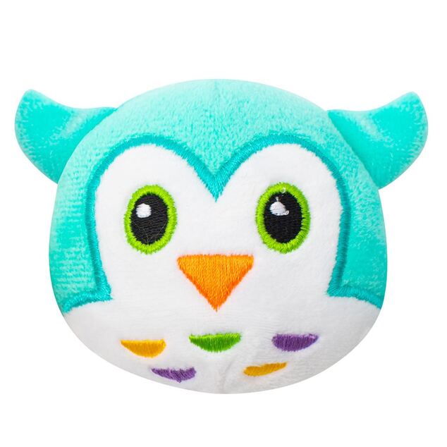 Baby Mix Plüschspielzeug für den Kinderwagen Maus und Eule