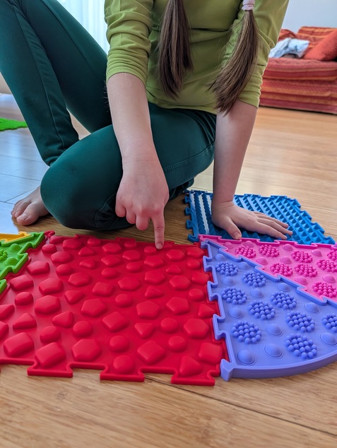 Ortopedek - tapis sensoriels 9 pcs