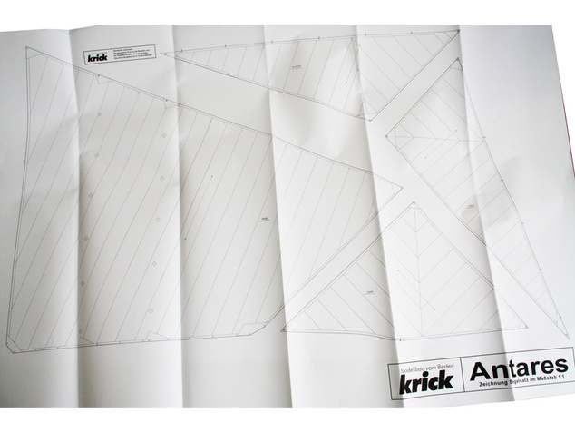Krick Antares plachetnica kit