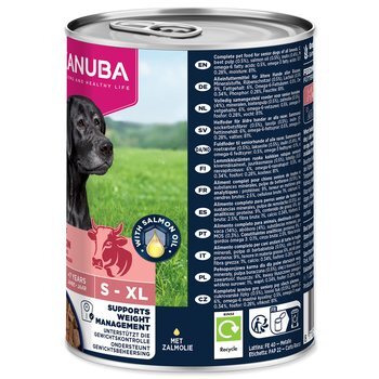 Konzerva EUKANUBA senior bohatá na hovädzie s tekvicou 400 g