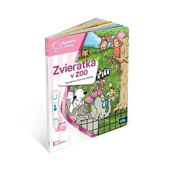 Albi Kúzelné čítanie Kniha Zvieratká v ZOO