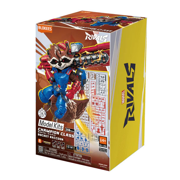 Marvel Rivals Blokees Clasic Clasa 08 Rocket Raccoon