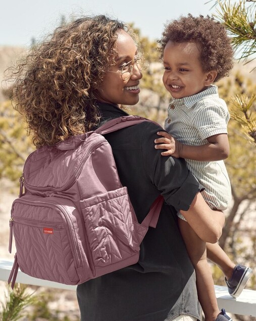 SKIP HOP Wickeltasche / Rucksack Forma Muave Mist
