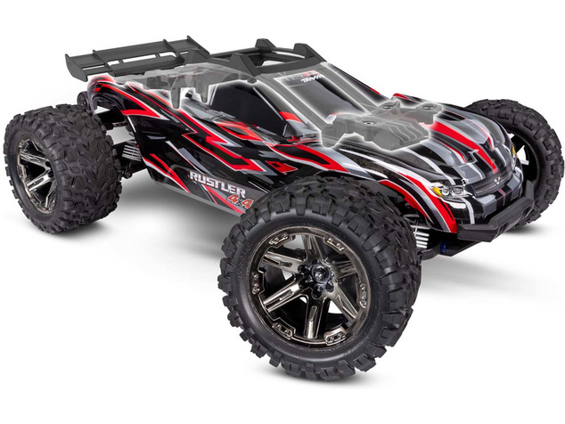 Traxxas Rustler 1:10 VXL HD 4WD RTR zelený