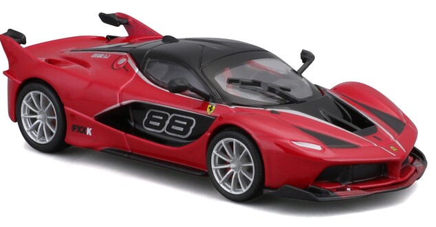 Bburago 1:43 Ferrari Signature Serie FXX K (Nr. 88) Metalic Red