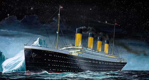 ModelSet loď 65804 - R.M.S. TITANIC (1:1200)