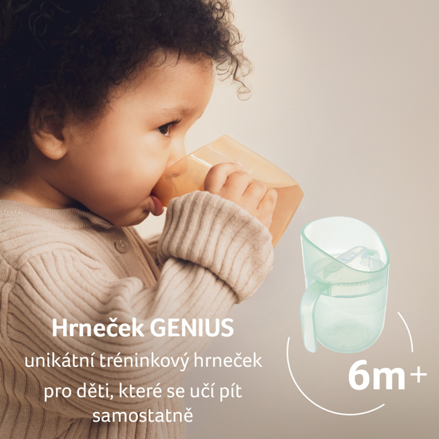 LOVI Taza de entrenamiento Genius 150ml Pistacho