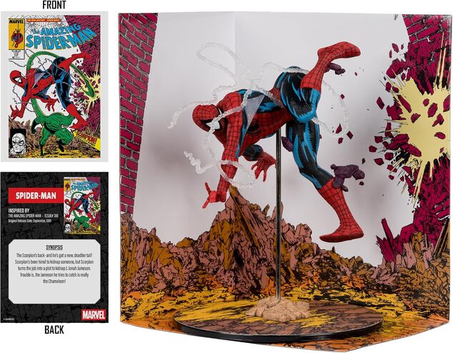 Marvel Collection PVC figura 1/10 Spider-Man (The Amazing Spider-Man #318) 17 cm