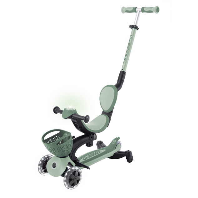 Globber kolobežka Go Up Baby lights 360 ° Sage