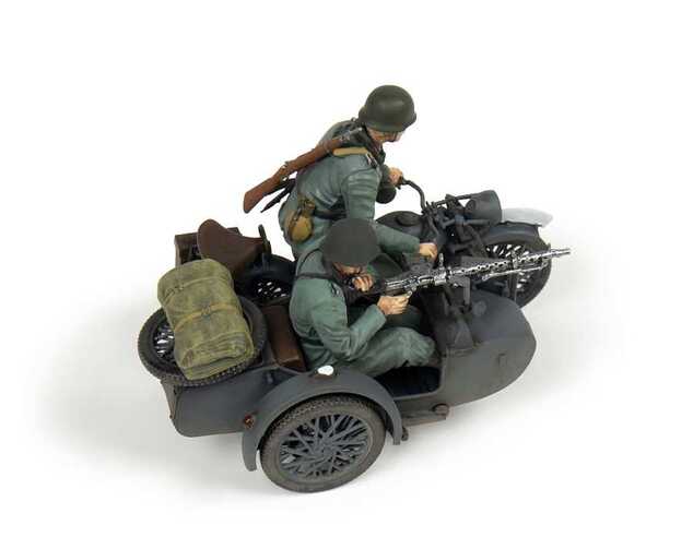 Modellbausatz Militär 3717 - Zündapp K800 Motorrad mit Beiwagen (1:35)