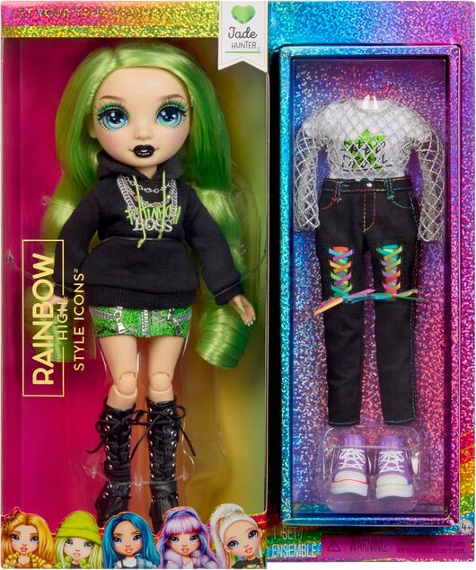 Rainbow High Style poupée - Jade