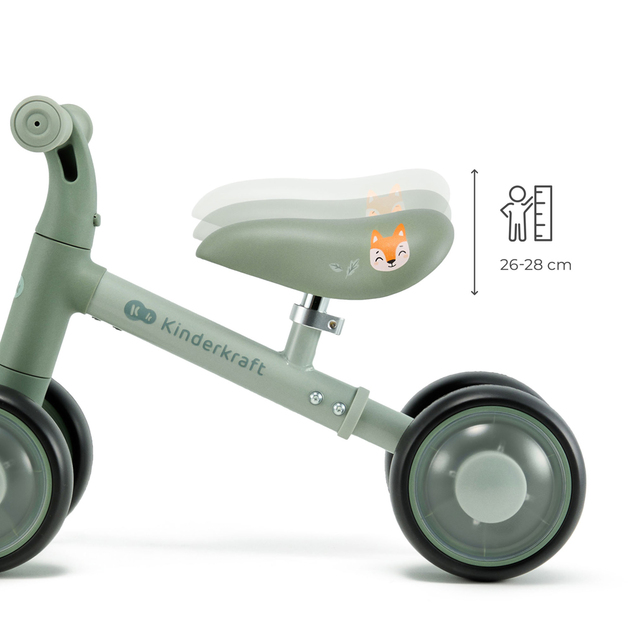 KINDERKRAFT Odrážadlo Cutie Flash Green