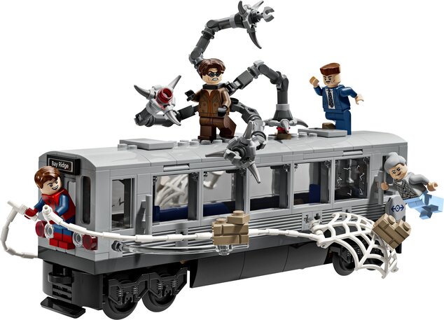 LEGO® Super Heroes 76321 Spider-Man vs. Doc Ock: U-Bahn-Szene