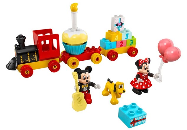 LEGO® DUPLO® - Disney 10941 Narodeninový vláčik Mickeyho a Minnie