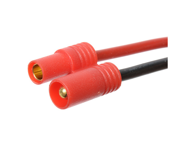Pozlačen konektor 3,5 mm ženski s kablom 14AWG 10 cm