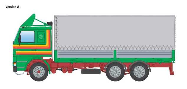 Model Kit truck 90762 - Scania 142H 6x2 Canvas (1:24)