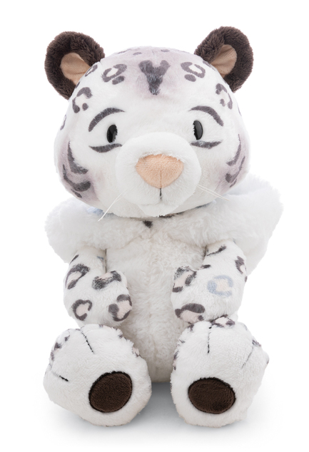 NICI GREEN Peluche leopardo delle nevi Eleni Snowbell, 20 cm