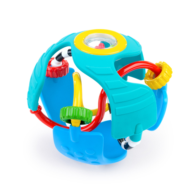BABY EINSTEIN Juguete sensorial pelota con mordedor Rattle &amp; Sense™ 3m+