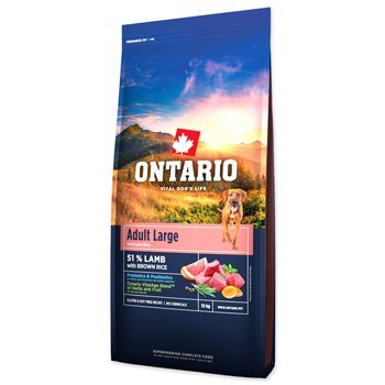 Krmivo Ontario Adult Large Lamb &amp; Brown Rice 12kg