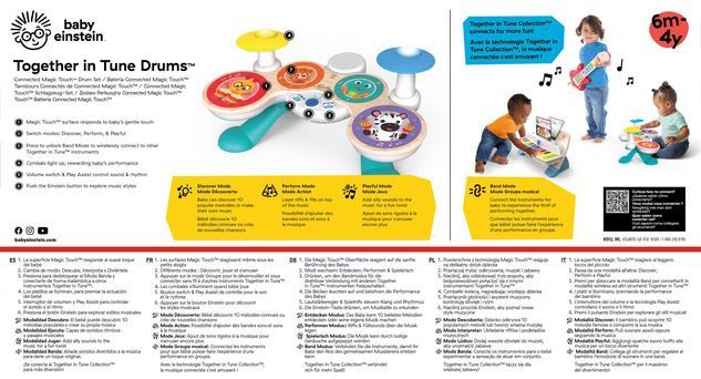Set di batteria per bambini