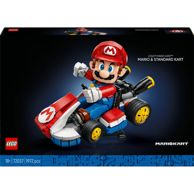 LEGO® Super Mario 72037 Mario Kart™: Mario și Kart Standard