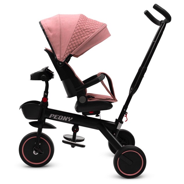 Kinder-Dreirad Baby Mix Peony EVA rosa