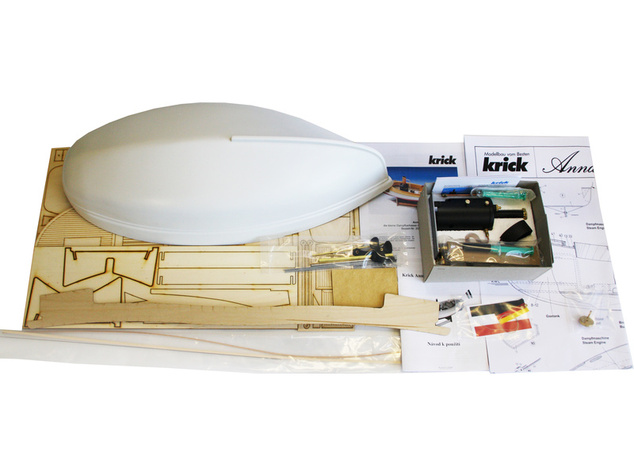 Krick Anna kit s parným strojom V2