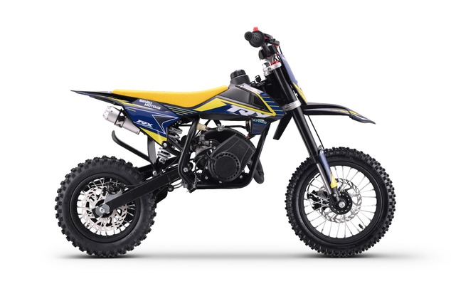Motocross a benzina per bambini Beneo Motors Cross TRX giallo - 60cm3