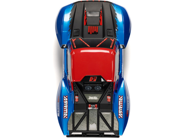 Arrma Fury 223S BLX 2WD 1:10 RTR DSC modrá
