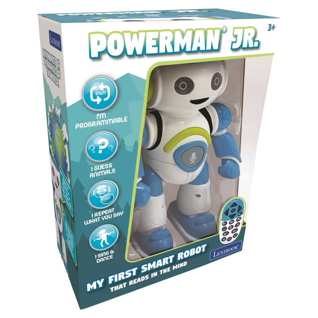 Lexibook Sprechender Roboter Powerman Junior (englische Version)