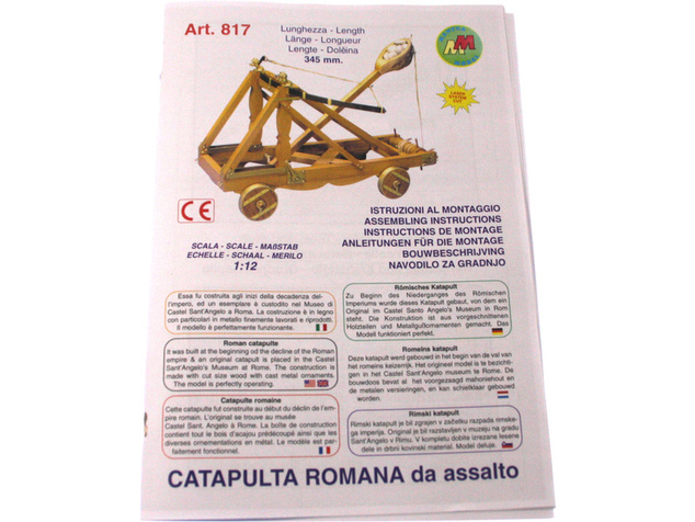 Kit de catapulte romaine Mantua Model 1:12
