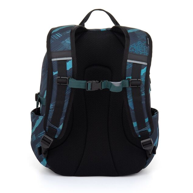 Zaino studentesco nel design blu-turchese Topgal VIKI 25078