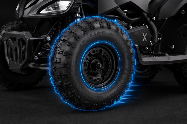 Quad per bambini a benzina Beneo Motors MTX rosa - 49cm3